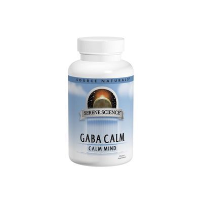 Амінокислота Source Naturals GABA (гамма-аміномасляна кислота), Смак Апельсину, Serene Sc (SN0987)