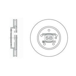 Тормозной диск HI-Q SD4312