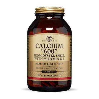 Минералы Solgar Кальций 600, Calcium 600, 240 таблеток (SOL-00417)