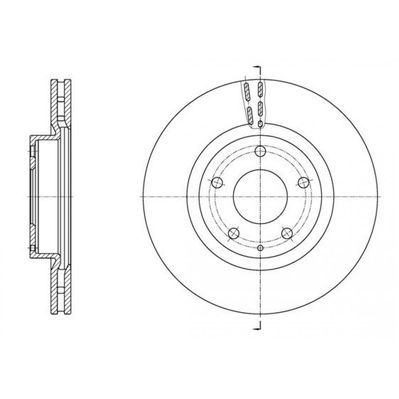 Гальмівний диск REMSA 61574.10