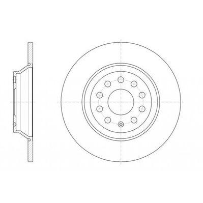 Тормозной диск REMSA 61587.00
