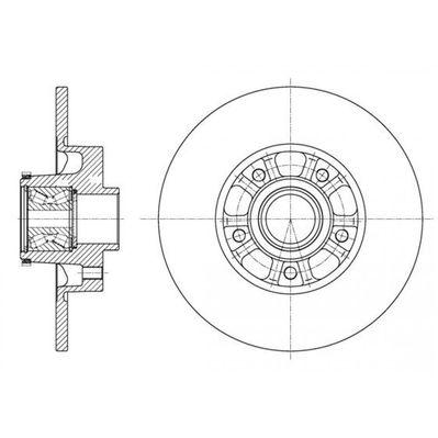 Тормозной диск REMSA 61626.20