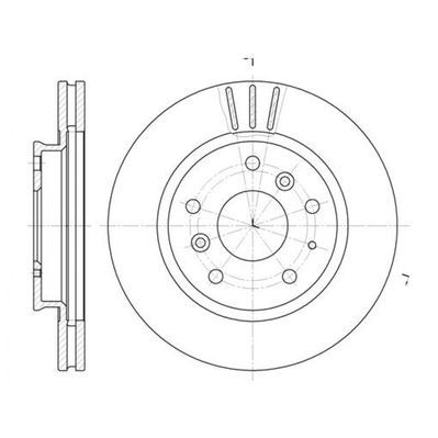 Гальмівний диск REMSA 6237.10