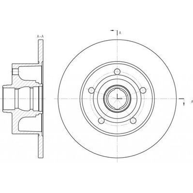 Гальмівний диск REMSA 6431.00