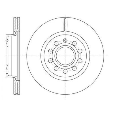 Гальмівний диск REMSA 6647.10