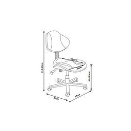 Дитяче крісло FunDesk LST3 Grey (6958511702705)