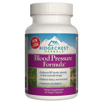 Трави Ridgecrest Herbals Комплекс для Нормалізації Кров'яного Тиску, RidgeCrest Her (RCH548)