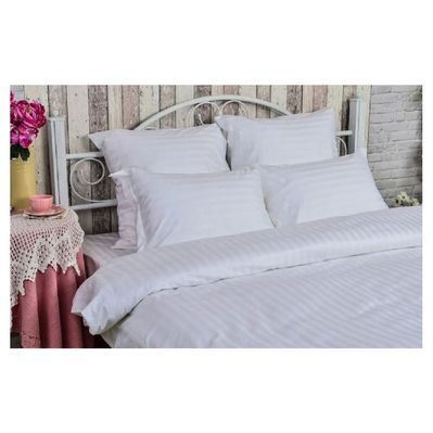 Постільна білизна Руно сатин страйп 2х2 євро (845.50ДУ_2х2)