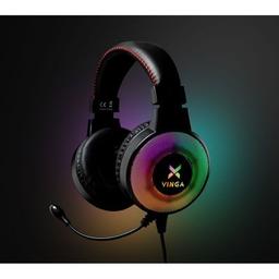 Наушники Vinga HSCU-100 Gaming LED Black (HSCU-100)