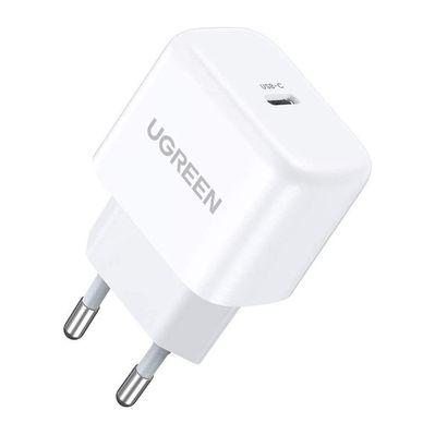 Зарядное устройство Ugreen CD241 Mini PD 20W Fast Charger (White) (10220)