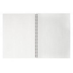 Тетрадь Buromax GLOSS A4 80 листов,клетка Красный (BM.24452151-05)