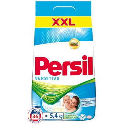Пральний порошок Persil Sensitive Алое Вера для чутливої шкіри 5.4 кг (9000101522112)
