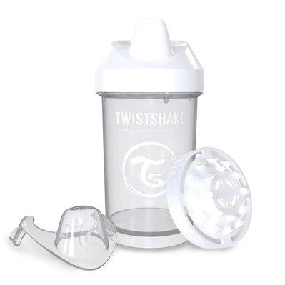 Поильник-непроливайка Twistshake 8+ белая 300 мл (78063)