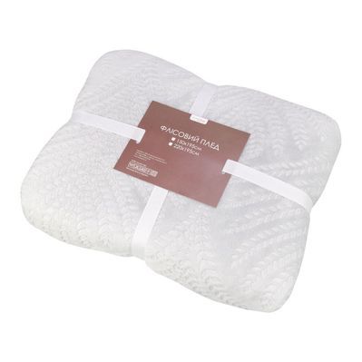 Плед Home Line флісовий Фланель сірий, 150х195см (164492)