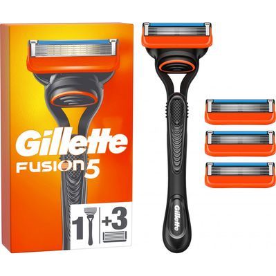 Бритва Gillette Fusion5 з 4 змінними картриджами (7702018556274/7702018610266)