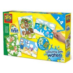 Набор для творчества Ses Водные рисунки Животные (14456)