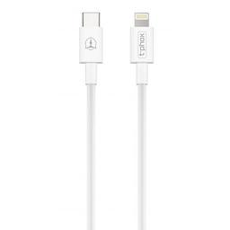 Дата кабель USB Type-C to Lightning 1.0m White T-Phox (T-CL834)