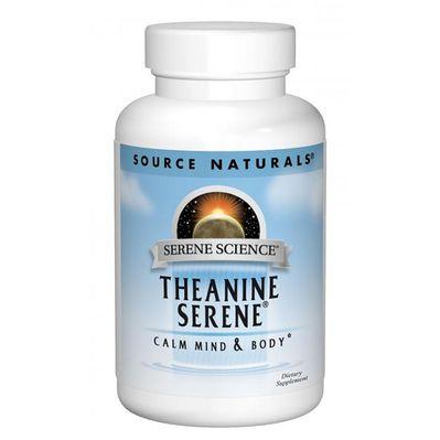 Аминокислота Source Naturals Теанин Серен, Serene Science, 60 таблеток (SNS-01775)