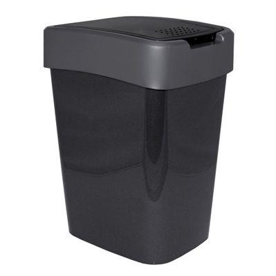 Контейнер для мусора Алеана Евро гранит/серый 25 л (4823052321574)