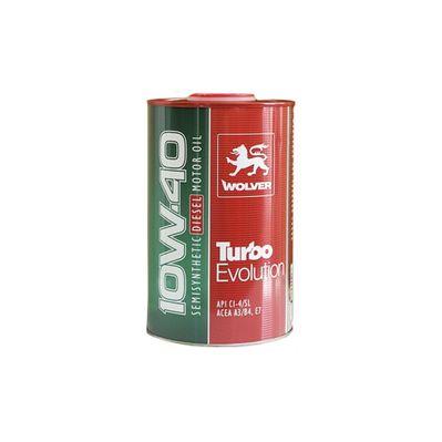Моторное масло Wolver Turbo Evolution 10W-40 1л (4260360944413)
