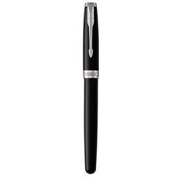 Ручка пір'яна Parker SONNET 17 Black Lacquer CT FP F (86 115)