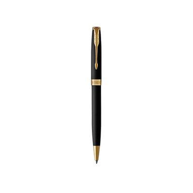 Ручка шариковая Parker SONNET 17 Matte Black Lacquer GT BP (84 832)