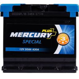 Аккумулятор автомобильный MERCURY battery SPECIAL Plus 50Ah (P47297)