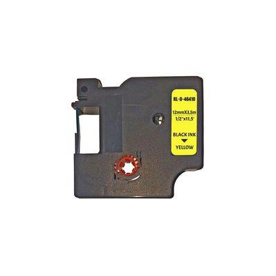 Лента для принтера этикеток UKRMARK RL-D-Se-46210-BK/SI Security Label. для DYMO серии D1. 12мм (900293)