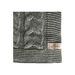 Плед Прованс Глория Косы Серый 140 х 180 см (14729)