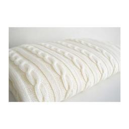 Плед Прованс Soft косы Молочный 90x130 см (11684)