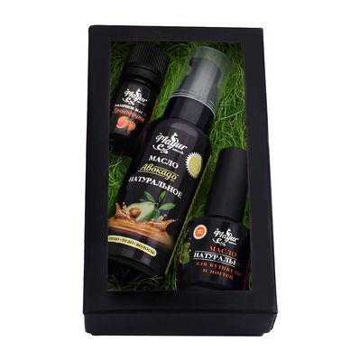 Набір косметики Mayur Олія авокадо + Олія для кутикул + Еф. олія грейпфрута (2200160407123)