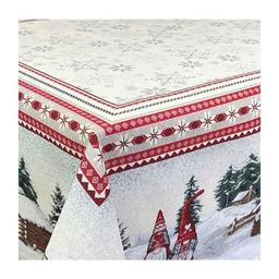 Скатерть Прованс гобеленовая Snowfall 95х100 см (23410)