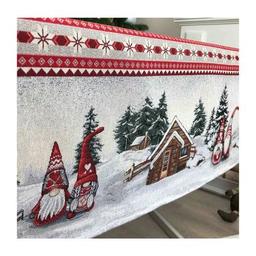 Скатерть Прованс гобеленовая Snowfall 95х100 см (23410)