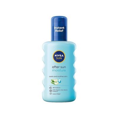 Засіб після засмаги Nivea Sun Освіжаючий спрей Зволоження після засмаги 200 мл (4005900699503/4005900711588)