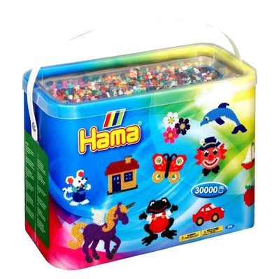 Набір для творчості Hama кольорових намистин 30000 шт, 22 кол. термомозаіка (208-67)