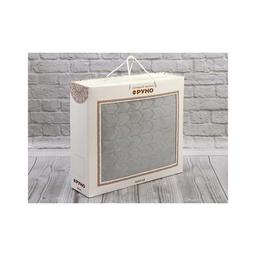 Покрывало Руно двустороннее декоративное Velour Grey 150х220 см (360.55_Grey)