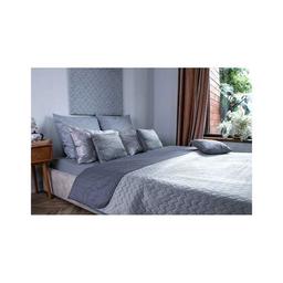 Покрывало Руно двустороннее декоративное Velour Grey 150х220 см (360.55_Grey)