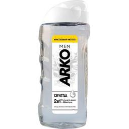 Гель для душу ARKO Men 2 in 1 Crystal 260 мл (8690506490874)
