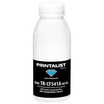 Тонер HP CLJ Pro MFP M280/M281/M254, 40г Cyan Printalist (TR-CF541A-40-PL)