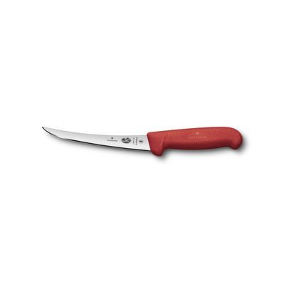 Кухонний ніж Victorinox Fibrox Boning Flexible 15 см Red (5.6611.15)