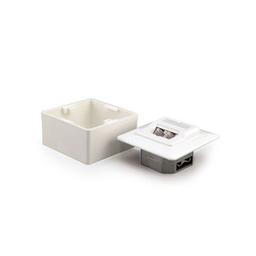 Компьютерная розетка RJ45x2 FTP cat.6 Cablexpert (MWS-2S6-01)