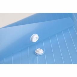 Папка - конверт Comix А4, прозрачная зеленая (FOLD-COM-C330-G)