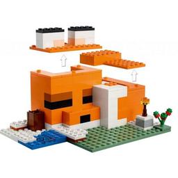 Конструктор LEGO Minecraft Лисича хатина 193 деталі (21178)