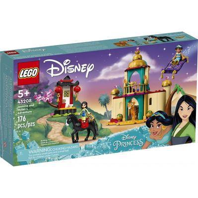 Конструктор LEGO Disney Princess Приключения Жасмин и Мулан (43208)
