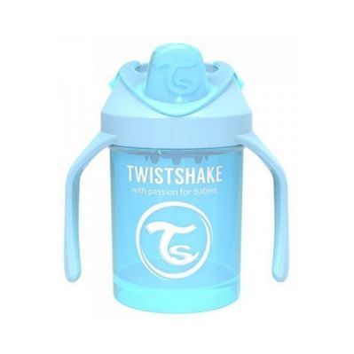 Поїльник-непроливайка Twistshake Міні 230 мл Світло-блакитна (69878)