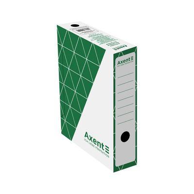 Архівний бокс Axent А4 80мм, зелений (1731-04-A)