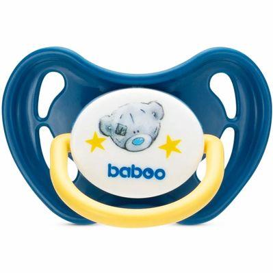 Пустышка Baboo Me To You 6+ мес. синяя (90414)
