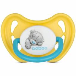 Пустышка Baboo Me To You 6+ мес. желтая (90410)