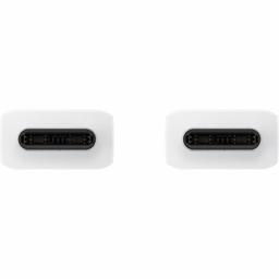 Дата кабель USB Type-C to Type-C 1.8m White 5A Samsung (EP-DX510JWRGRU)