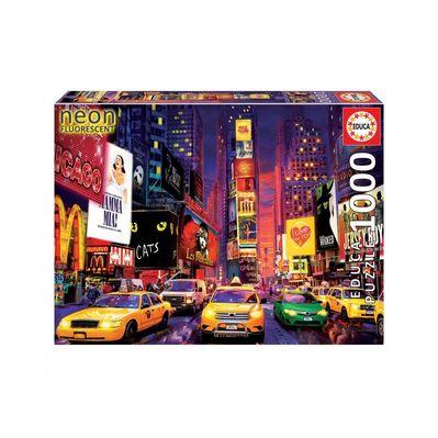 Пазл Educa неон - Таймс-сквер 1000 елементів (6425238)